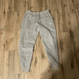 Gray FILA sweatpants